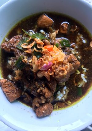 Foto resep Rawon ayam
