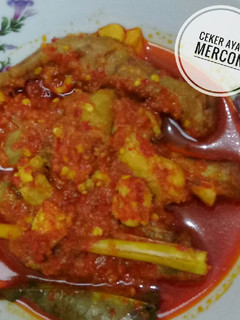 Foto resep Ceker Ayam Mercon