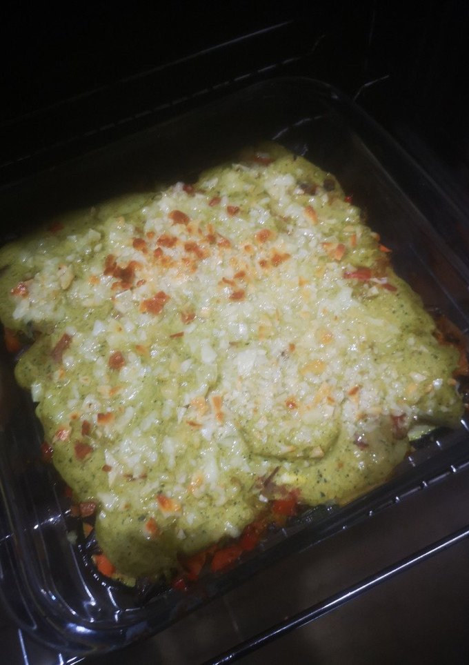 Una foto de Falsa lasaña de verduras