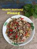 Tumis Jantung Pisang