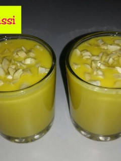 A picture of Mango Lassi.