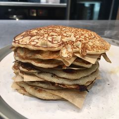 Vegan Buckwheat Flour Pancakes A picture of Vegan Buckwheat Flour Pancakes.
