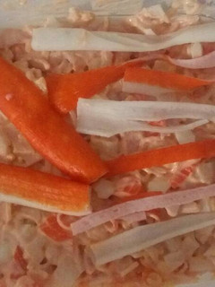 Una foto de Ensalada de cangrejo