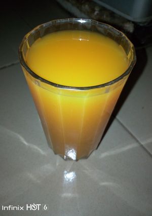 A picture of Mango juice.