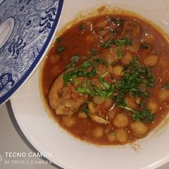 Murg cholay /chicken chana A picture of Murg cholay /chicken chana.