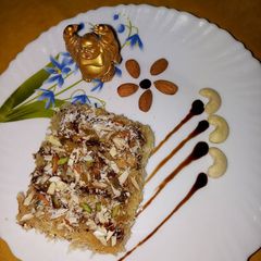 A picture of Kunafa dish Special for Ramzan.