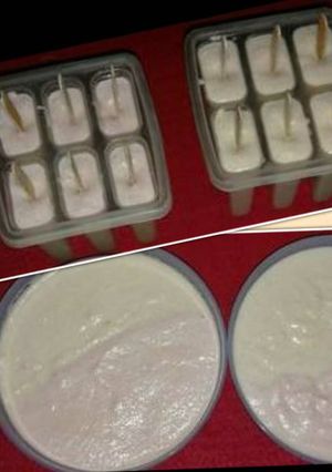 Foto resep Es krim nano nano (cappucino, strawberry, manggo)