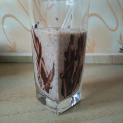 Chocolate banana Smoothie #charityrecipe A picture of Chocolate banana Smoothie #charityrecipe.