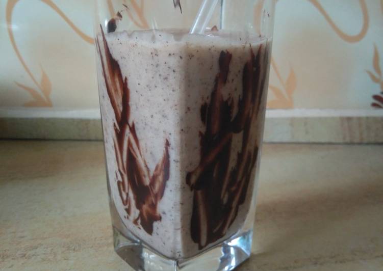 Step-by-Step Guide to Prepare Any-night-of-the-week Chocolate banana Smoothie #charityrecipe