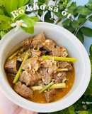Bò kho sả ớt