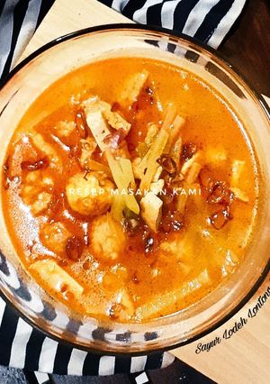 Foto resep Sayur Lodeh Lontong Sayur