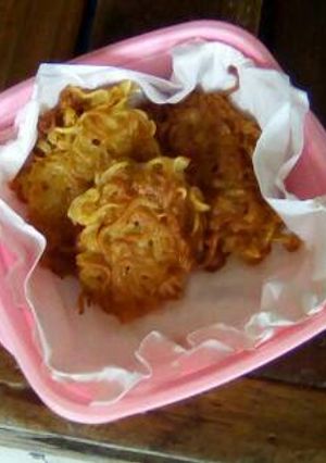 Foto resep Omelett mie garing