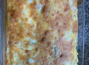 Foto principal de Pastel de calabacín con queso Ricota
