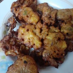 A picture of Crispy pakorey.