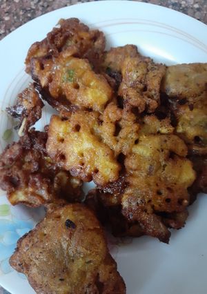 A picture of Crispy pakorey.