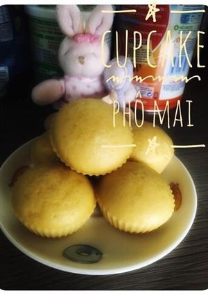 Hình của món Cupcake phô mai.