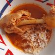 Pollo en guajillo