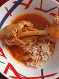 Pollo en guajillo
