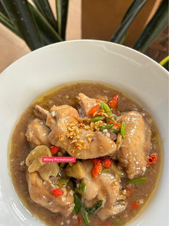 Foto resep Ayam Kukus Jahe