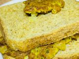 Sesame eggs sandwich