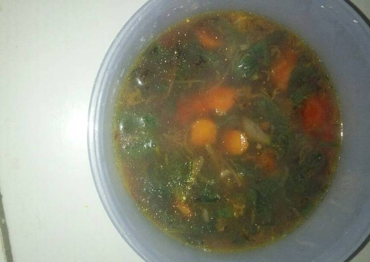 Resep Sayur bayam merah praktis, Enak Banget