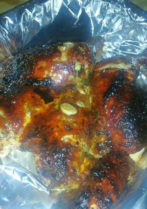 A picture of Hoison honey chicken.