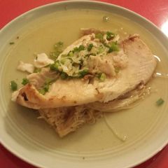 A picture of Sake Glazed Fish with Enoki.