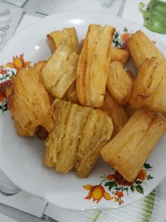 Foto resep Singkong goreng kaldu sapi