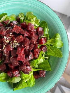 Une photo de Salade de betterave