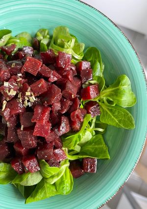 Une photo de Salade de betterave