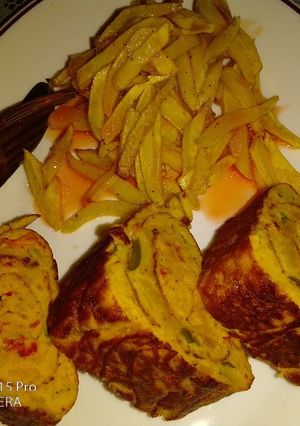 A picture of Banana egg triangle.