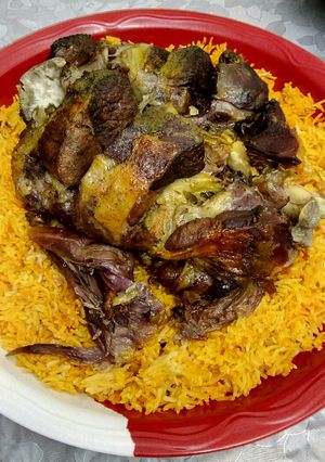 صورة لوصفة مندى لحم