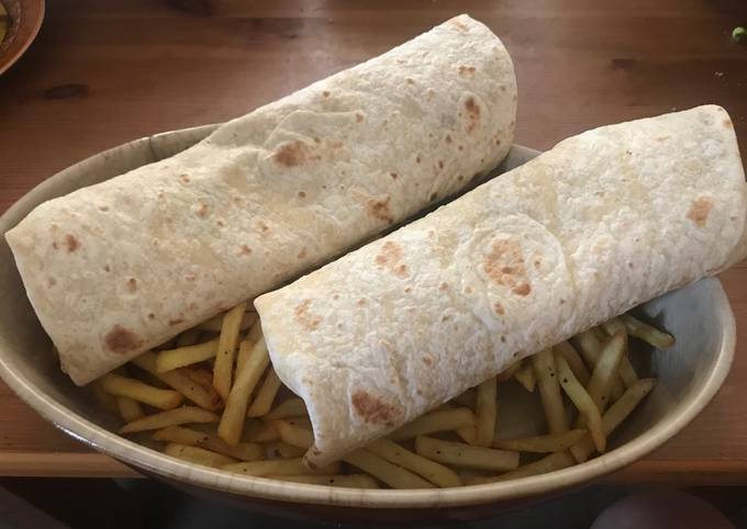 Recette Délicieuse Shawarma au poulet comme à Dubaï