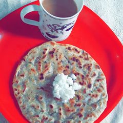Aloo Paratha A picture of Aloo Paratha.