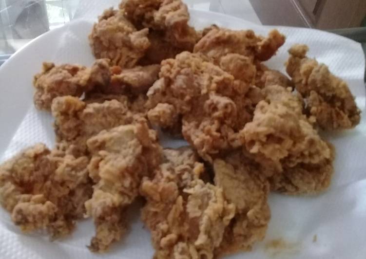 Resep Ayam krispi kriting oriental yang Menggugah Selera