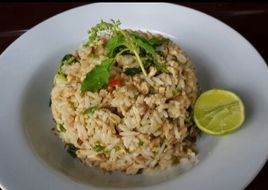 ข้าวผัดกะเพราคลุก