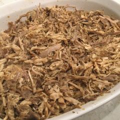 A picture of Fast Pressure Cooker Pulled Pork.