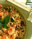 Cuscús con verduras y almendras