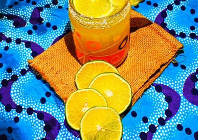 Recipe of Anthony Bourdain GOT drinks, (Ginger, orange and tamarind)🍊