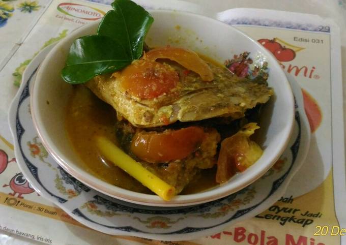 Resep Gulai Ikan Kakap Khas Padang Oleh Pawon Ndeso Artikah Cookpad