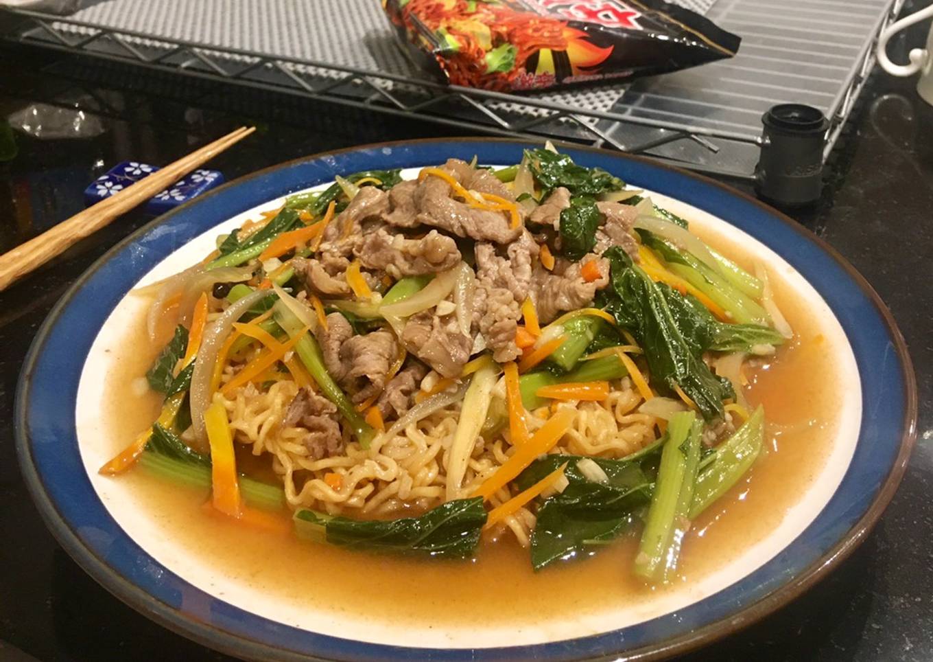 I fu mie daging sapi