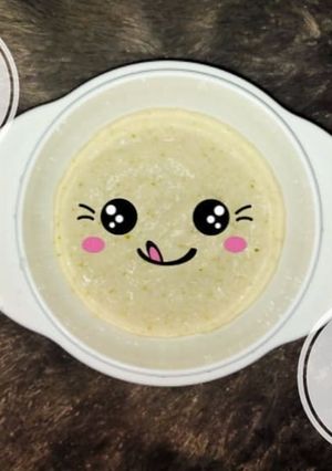 Foto resep MPASI 6M+ (AYAM KAMPUNG BROKOLI KEJU) MENU LENGKAP🤎