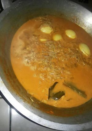 Foto resep Gulai toge telur (khas padang)