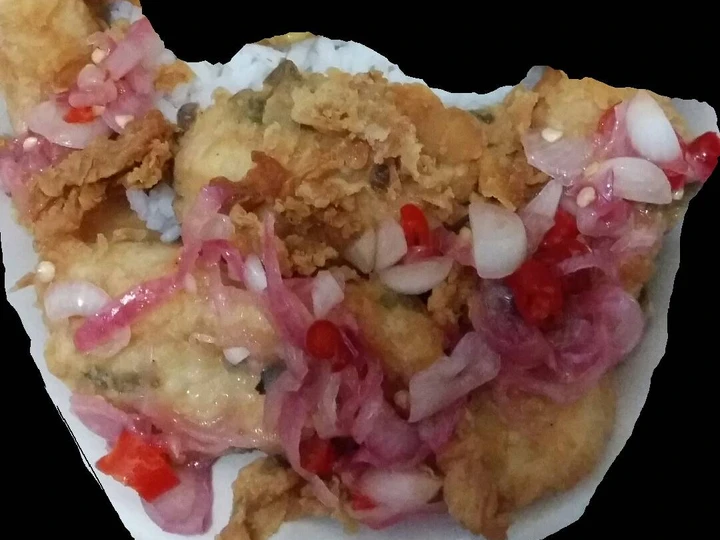 Cara Mudah Membikin Resep  Ikan Dory Goreng Tepung Sambal Matah yang Bisa Manjain Lidah, Enak