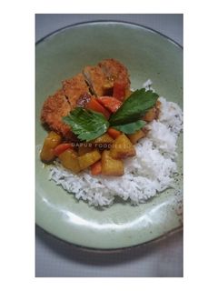 Foto resep Chicken katsu curry rice ekonomis