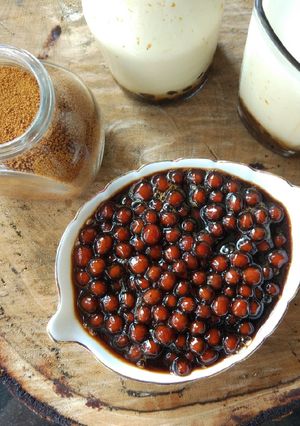 Foto resep Brown Sugar Boba / Golden Tapioca pearl