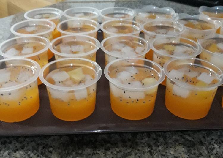 Puding Kaca Mangga ala Bunda Anindya