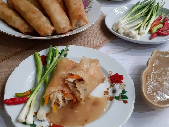 Cara Buat Lumpia Semarang (dengan Rebung) Murah