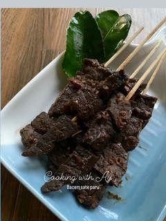 Foto resep Sate Paru bacem