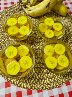 صورة لوصفة جلي الموز بقطع الموز